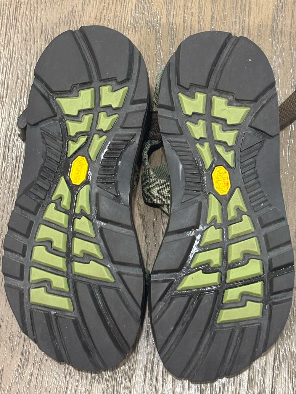 Chaco ZX/2 Classic Sandals Women’s Size 7 Green Black Adjustable Sport - Picture 7 of 8